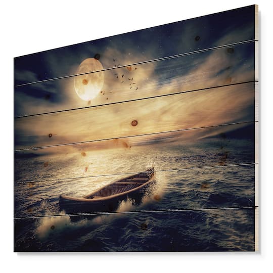 Designart - Middle of Ocean after Storm